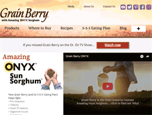 Tablet Screenshot of grainberry.com